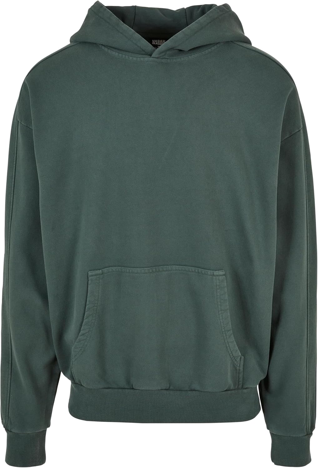 Urban Classics Herren Kapuzenpullover Heavy Terry Garment Dye Hoody, Männer Sweatshirt in Oversized