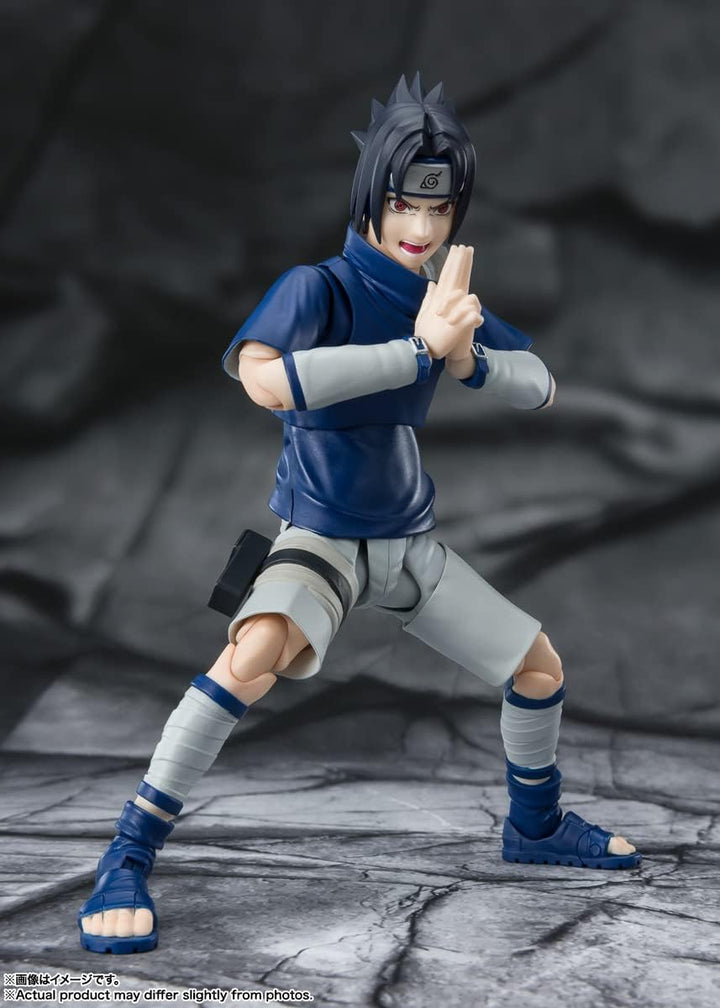Bandai Tamashii Nations - Sasuke Uchiha -Ninja Prodigy of the Uchiha Clan Bloodline Naruto, Spirits
