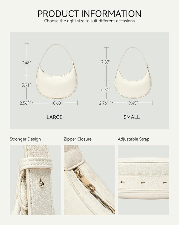 BOSTANTEN Handtasche Damen Klein Umhängetasche Crossbody Hobo Bag for Women PU Leder Schultertasche