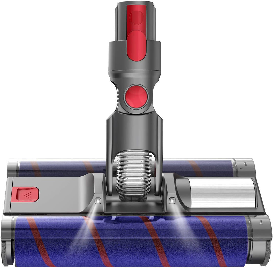Bürste mit Doppelwalze Kompatibel mit Dyson V7 V8 V10 V11 Bodendüse Elektrobürste 360° Beweglich ent