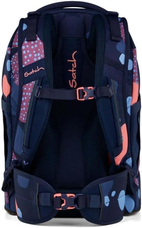 Satch Pack Schulrucksack Set 3tlg. inkl. Schlamperbox und Sportbeutel (Coral Reef), Coral Reef