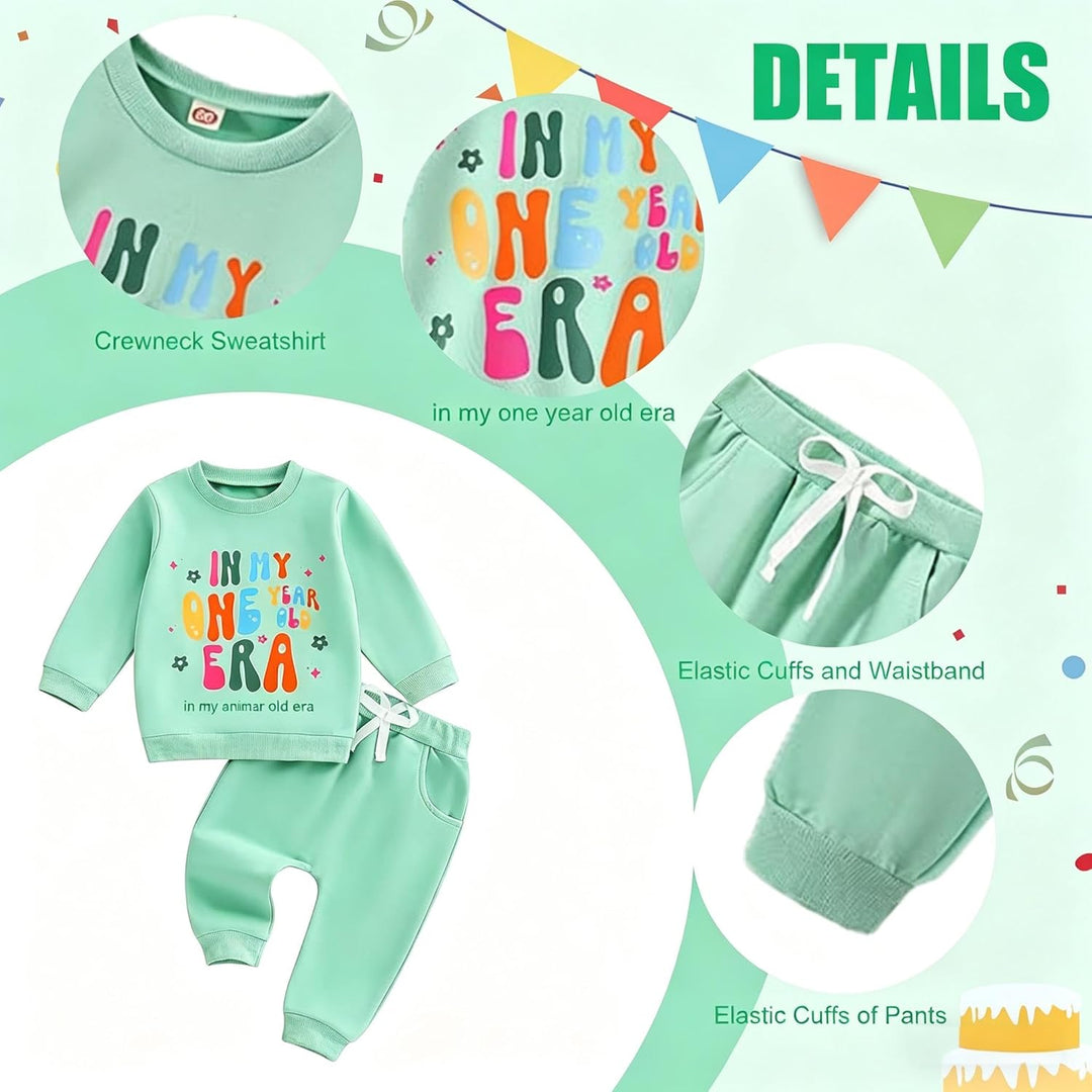 Baby Mädchen 1. Geburtstag Kleidung Babykleidung Outfit Set 1 Jahr Mädchen Geschenke zum 1 Geburtsta