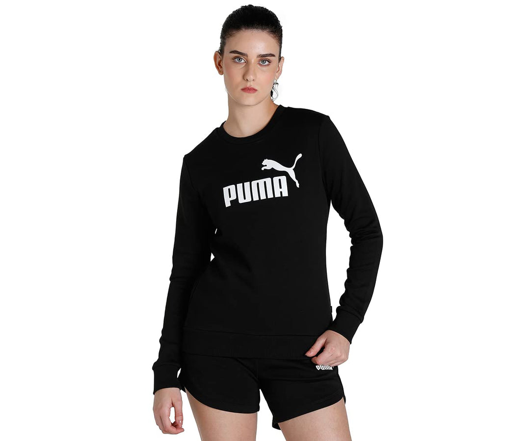 PUMA Damen Pullover, , M Puma Black, M Puma Black