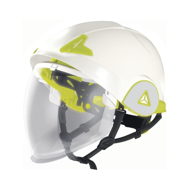 Bauhelm Typ Helm Dynamisches Design Sport ABS versenkbares Visier Kopf 53-64cm Rotor dielektrische D