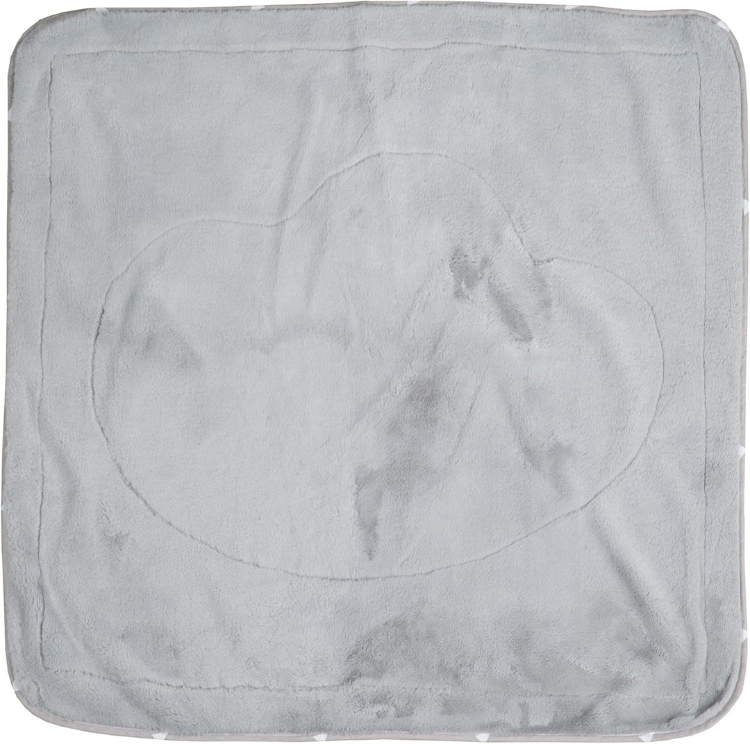 roba Babydecke Indibär - 80 x 80 cm - Decke zum Kuscheln, Krabbeln & Spielen mit Bären Motiv - Kinde
