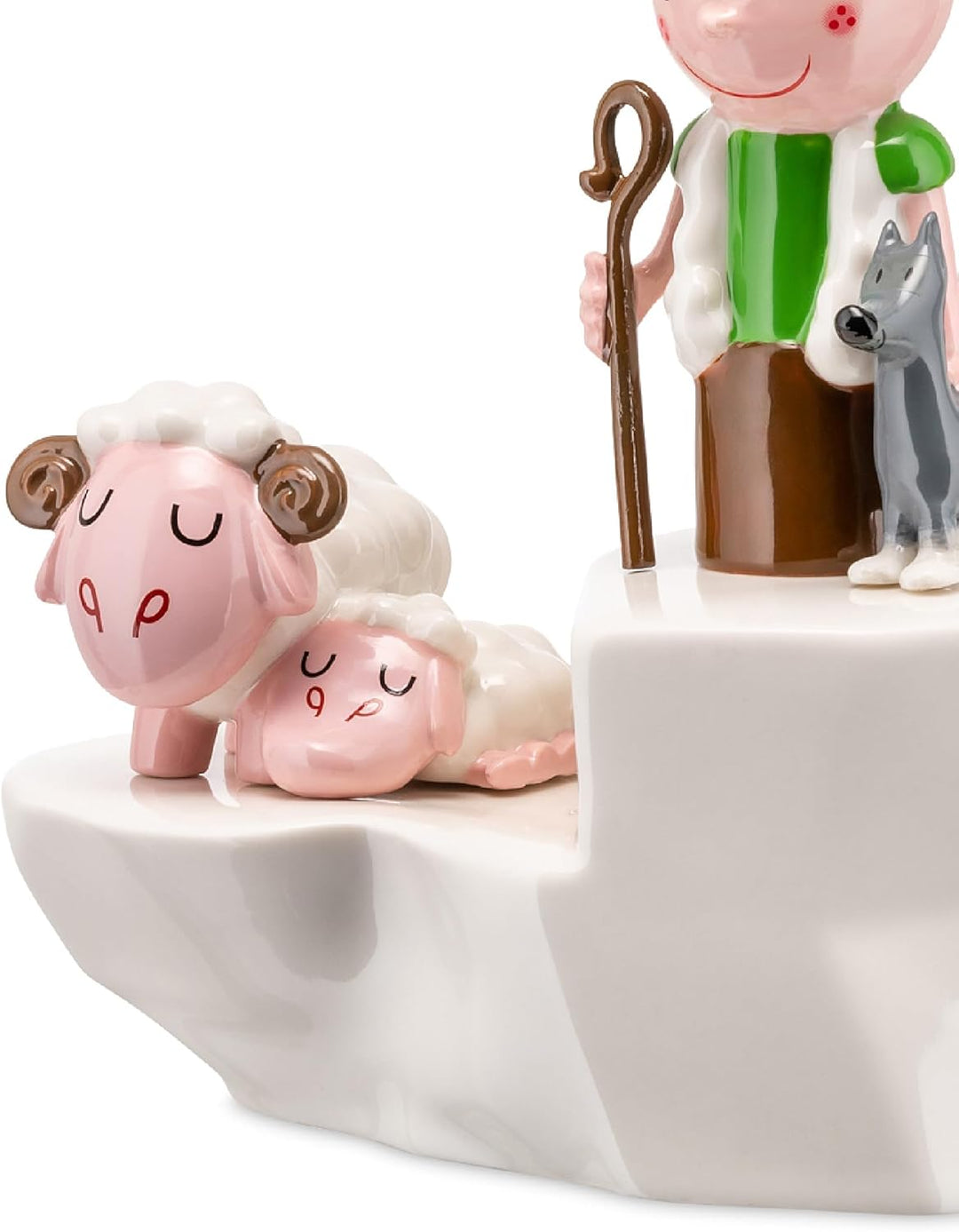 Alessi AGJ01 7 Happy Eternity Baby,PECORE, Porzellan, Mehrfarbig, OneSize One Size Mehrfarbig, One S