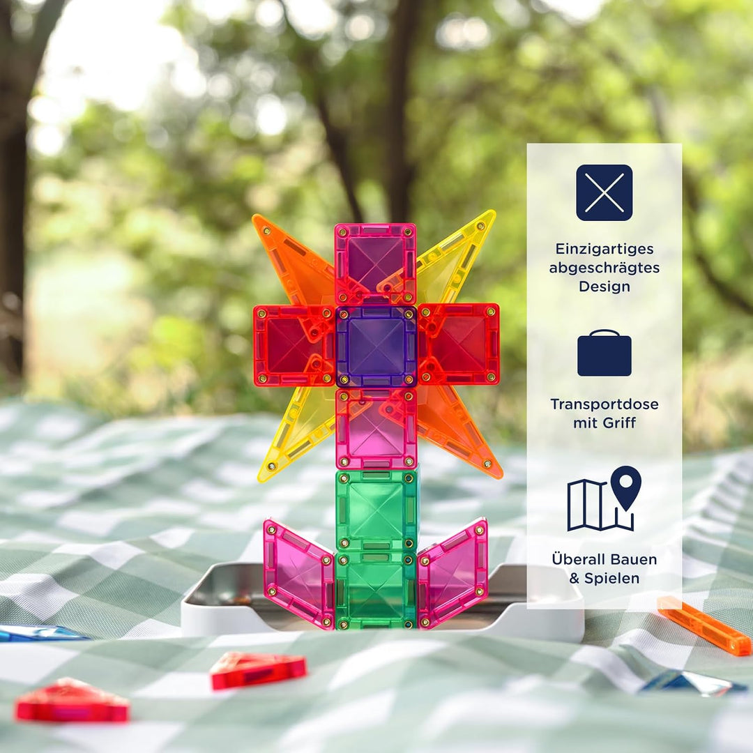 CONNETIX Magnetische Bausteine Mini-Reisepack, 32 Stück