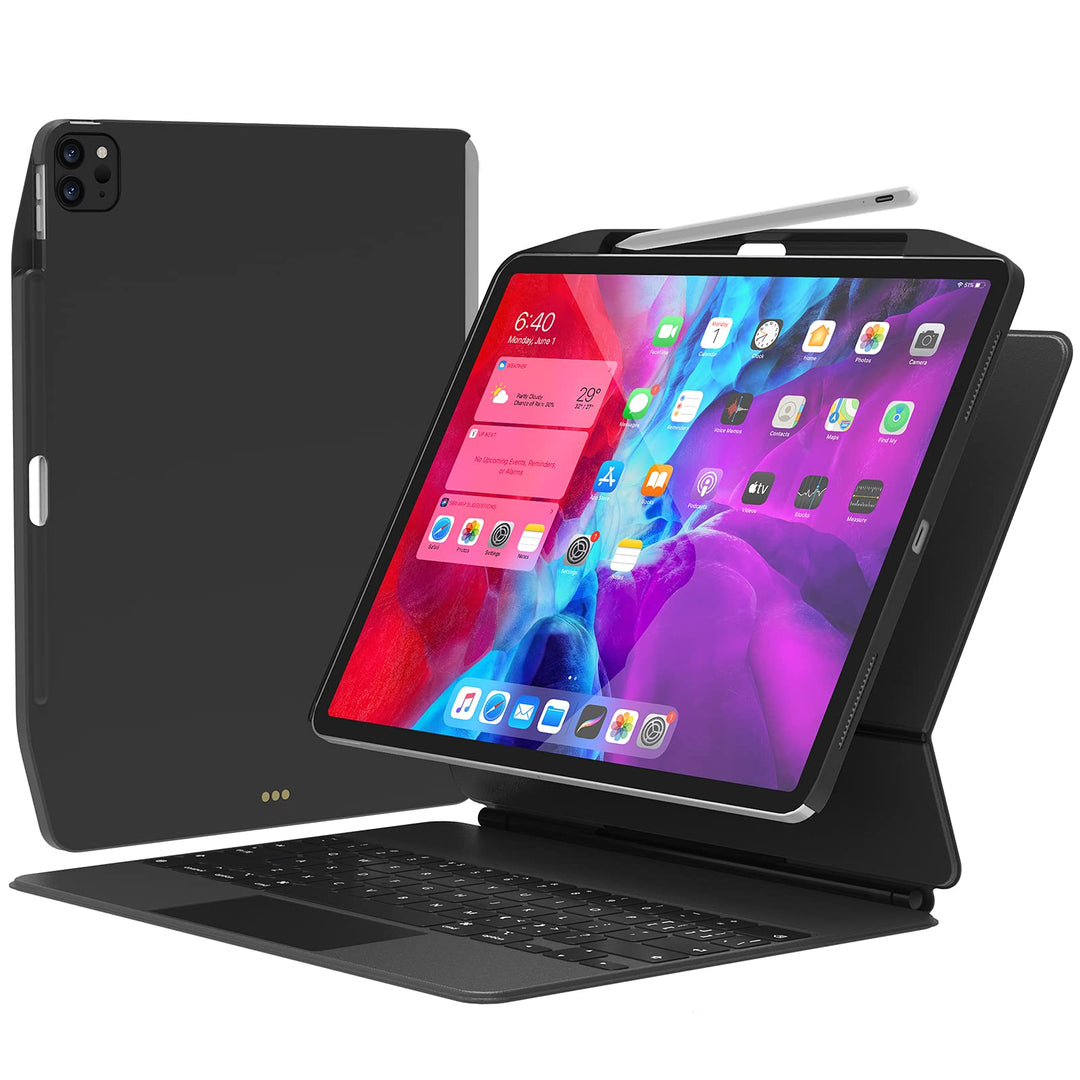 SWITCHEASY CoverBuddy Hülle für iPad Pro 12.9 inch 2020 (4.Generation) & 2018, Kompatibel mit Magic/
