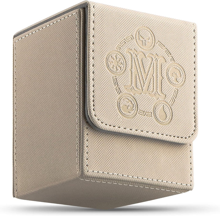 Card Deck Box für MTG Karten Aufbewahrungsbox hält über 100 einzeln Karten, Mikrofaser-Innenfutter K
