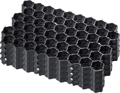 KADAX Paddockplatten aus Kunststoff, 60x40cm, 1 m², 2 Farben, Belastbarkeit bis zu 1000 t, Rasengitt