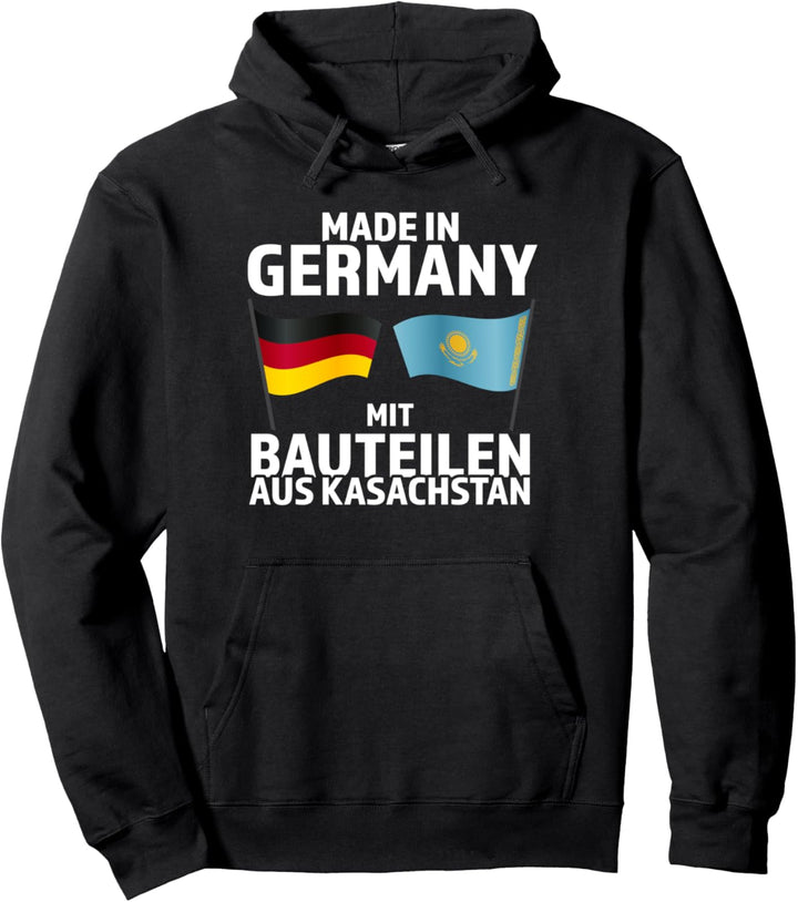 Kasachstan Deutschland Heimat Heimatland Pullover Hoodie