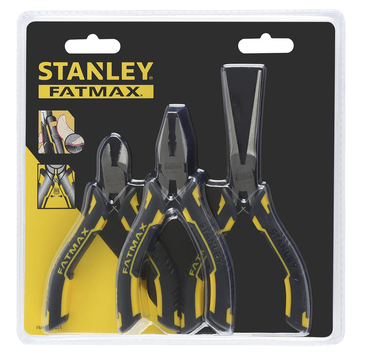 Stanley FMHT0 – 80524 Set 3 Mini Zangen FatMax 3 stück, 3 stück