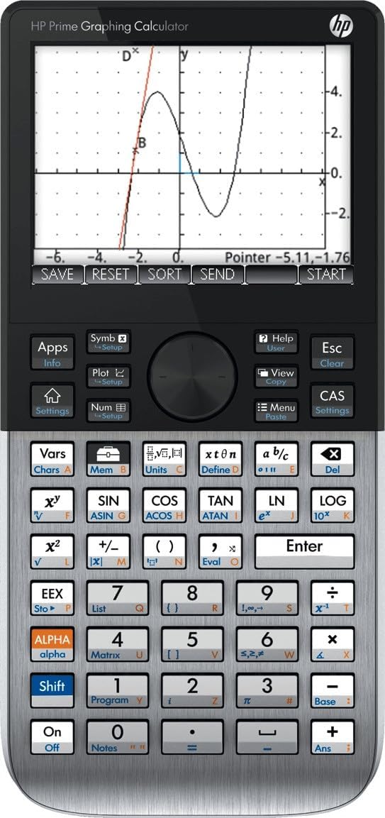 HP Prime Grafik-Taschenrechner, grau HP Prime - neues Modell - internationaler Versand, HP Prime - n