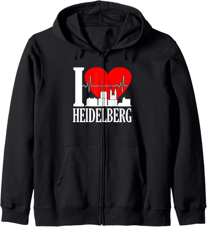 Heidelberg Baden Württenmberg Lustiges Heidelberger Kapuzenjacke
