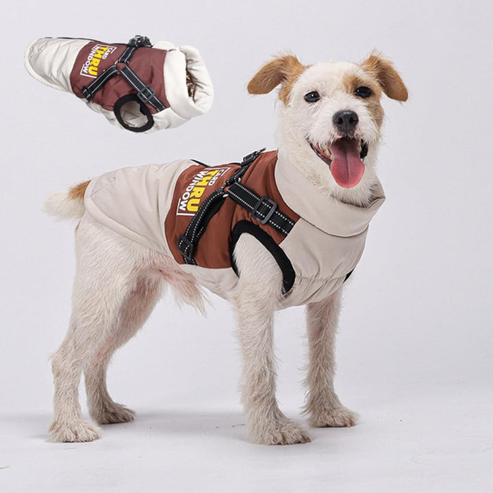 Hundemantel Winter Hundejacke Haustier Skifahren Kostüm Wasserdicht &amp; Winddicht,Ärmellose Baumwolle