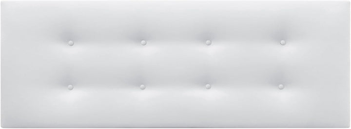 DHOME Kunstleder oder Stoff Kopfteil AQUALINE Pro mit 2 Reihen von Knöpfen gepolstertes Kopfteil Lux