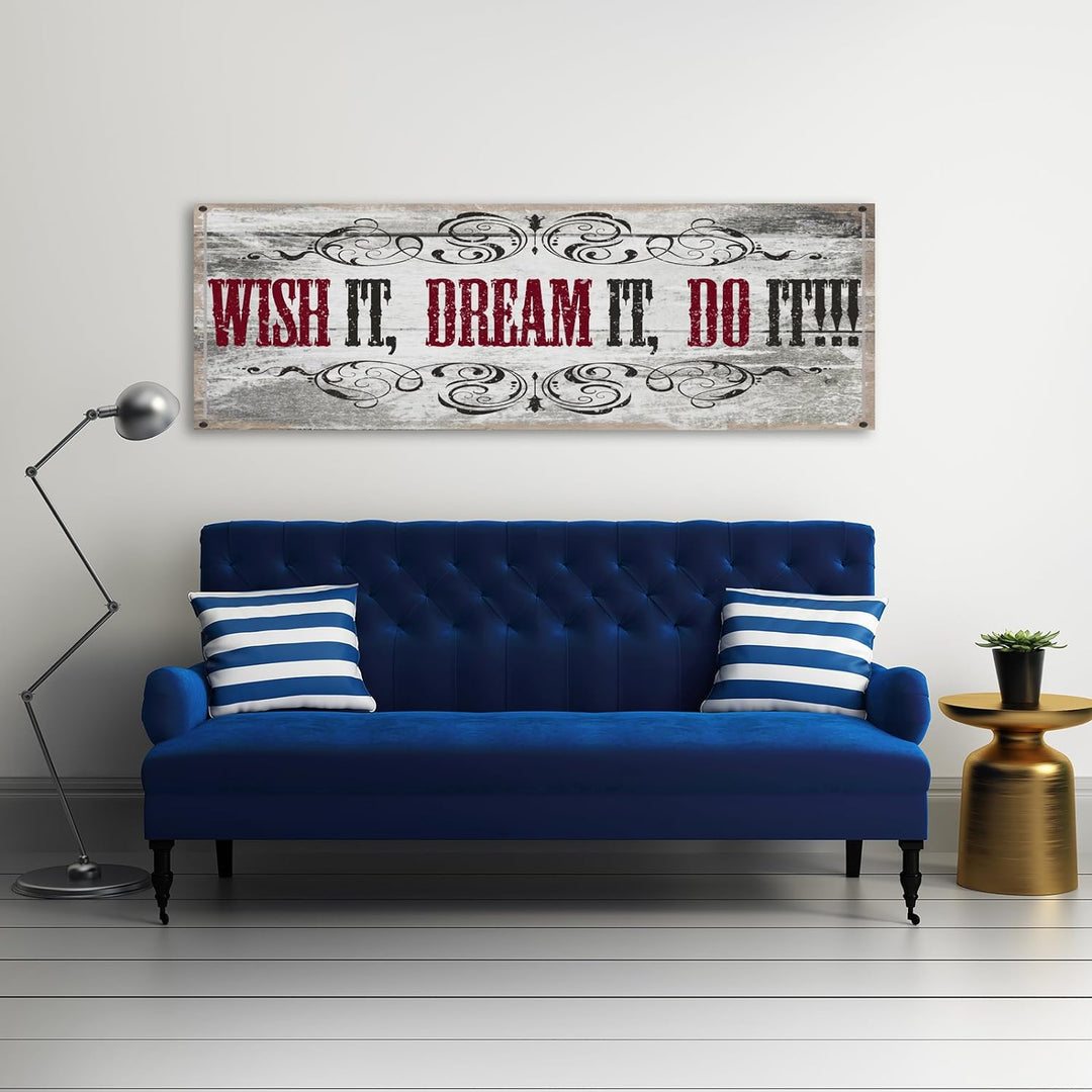 Feeby, Leinwand, Bild mit Spruch, Typografie Bilder, Spruchbild, Wand Bild, Leinwandbilder, Wandbild