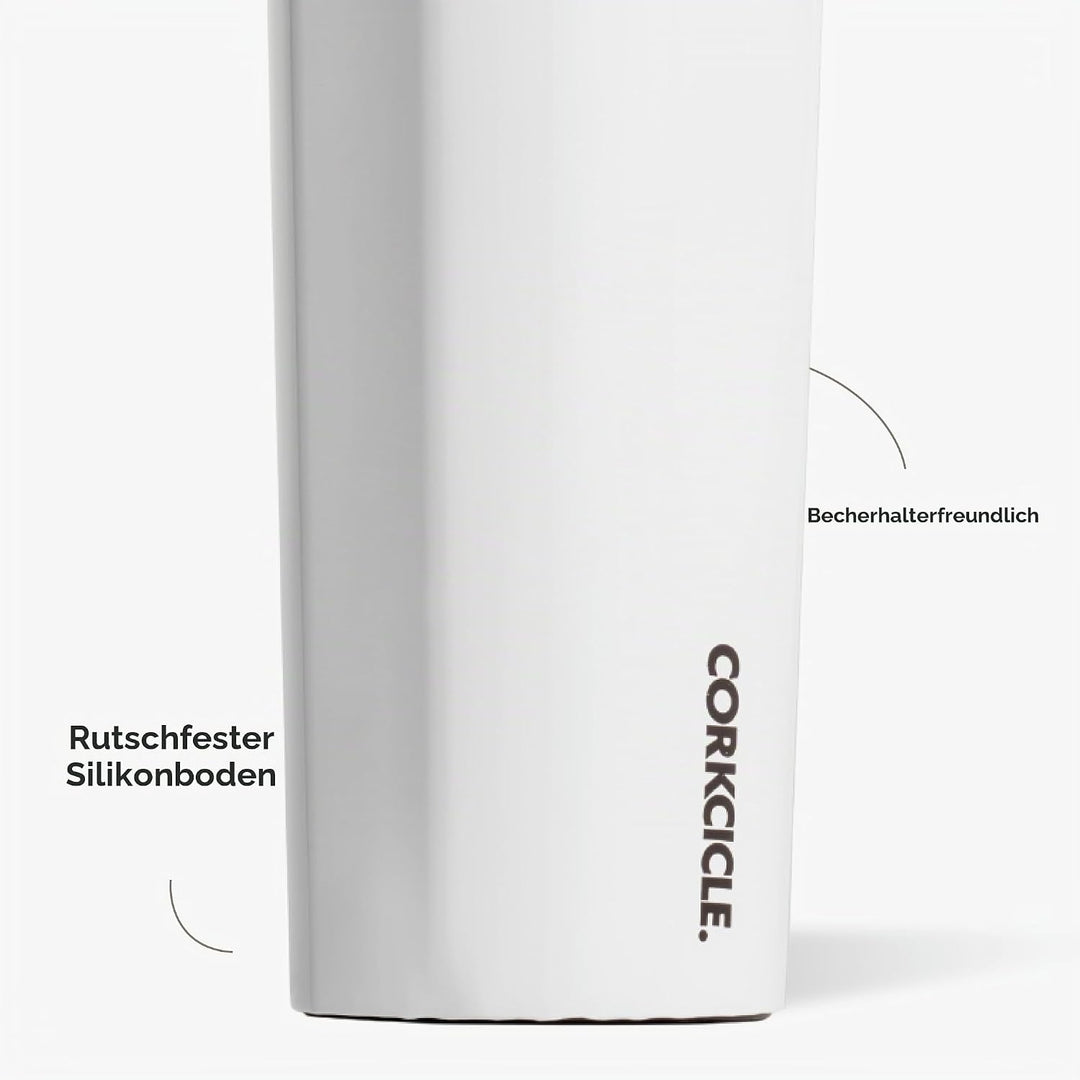 Corkcicle 2016GW Isolierflasche, Edelstahl, Gloss White Gloss White 47 cl, Gloss White 47 cl