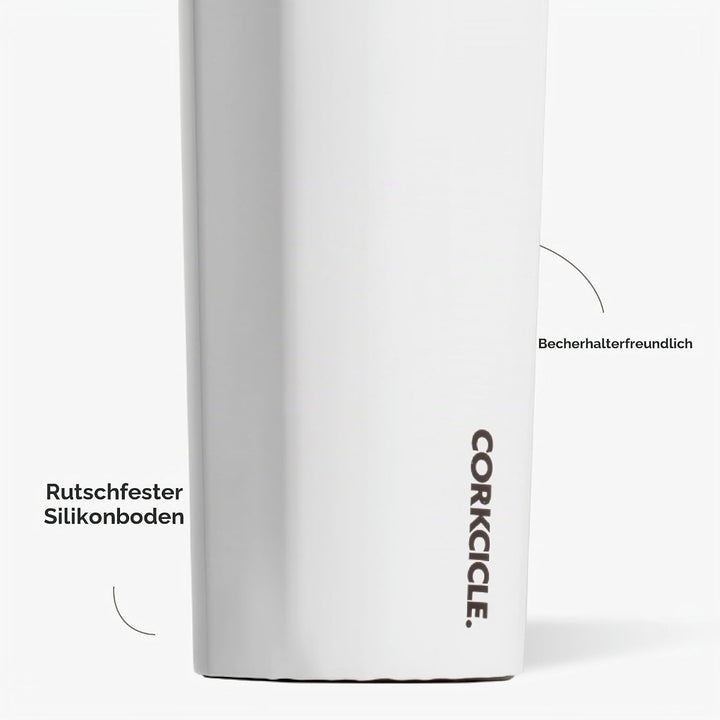 Corkcicle 2016GW Isolierflasche, Edelstahl, Gloss White Gloss White 47 cl, Gloss White 47 cl