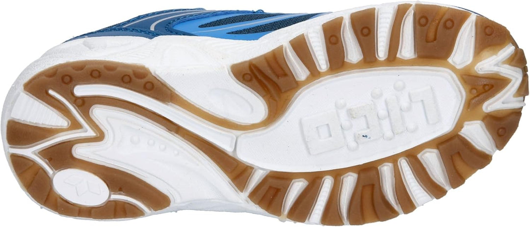 Lico Unisex Kinder Salford Vs Sneaker 27 EU Petrol Blau Lemon, 27 EU Petrol Blau Lemon