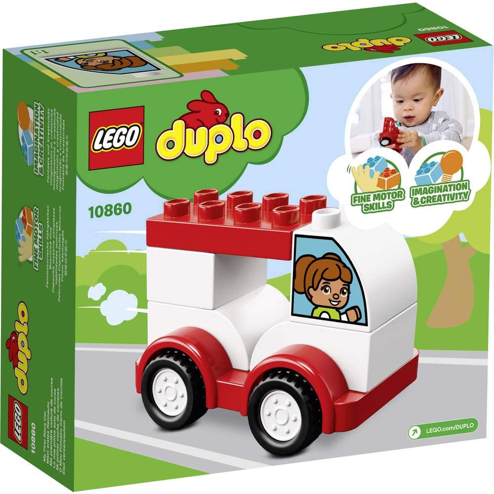 LEGO 10860 DUPLO My First Mein erstes Rennauto Spielzeug, Spielzeug