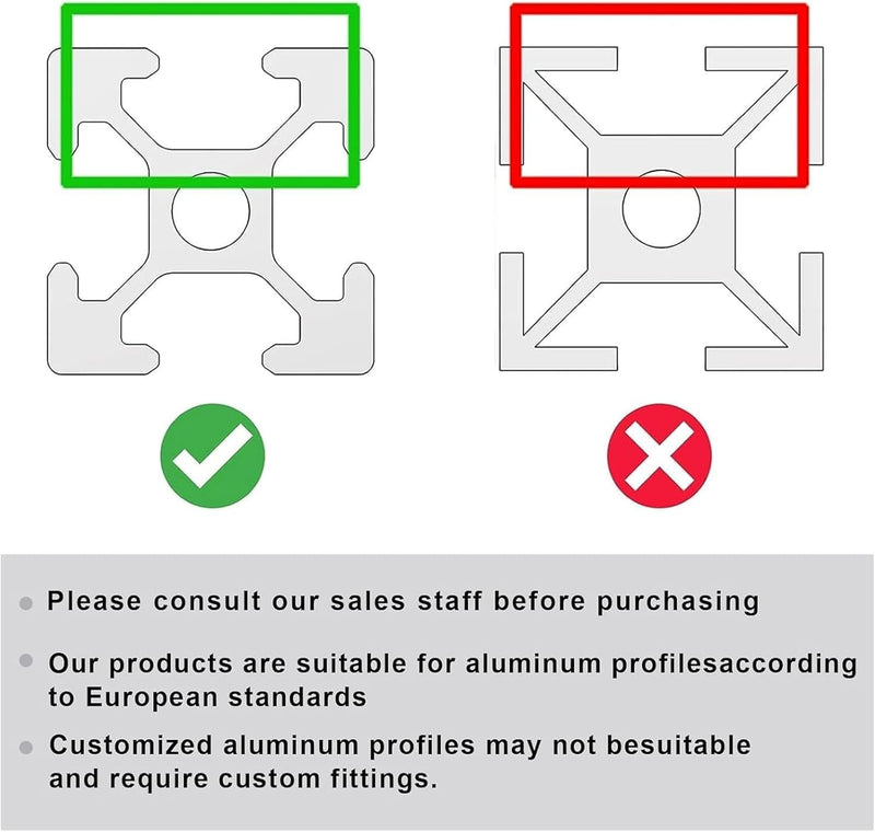 iMetrx 26Stück Befestigungsmaterial Winkel,Aluprofil 3030 Nut 6 Aluminium Winkelverbinder Eckwinkel