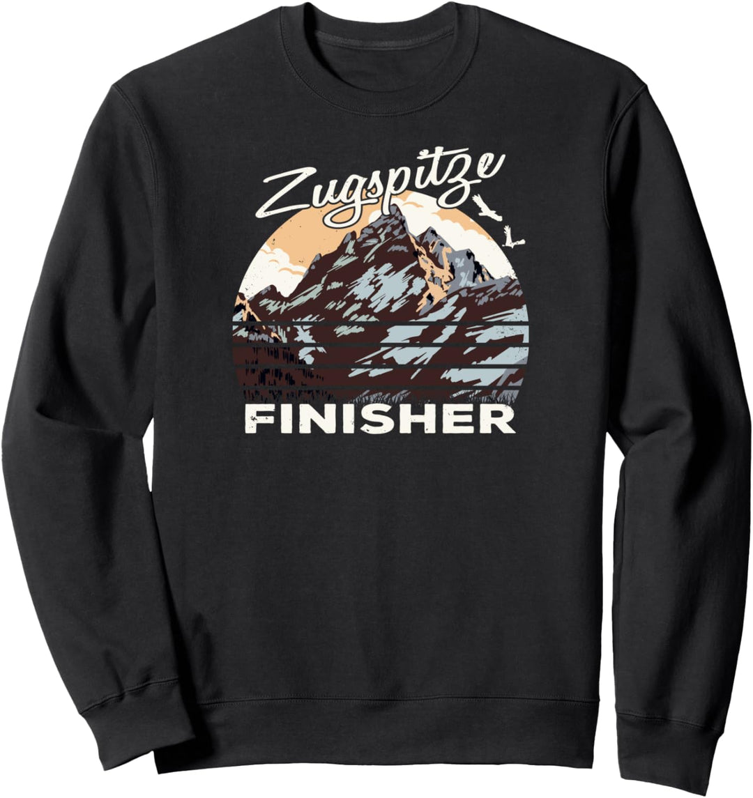 Bergsteiger Zugspitze I Wandern Berg I Zugspitze Finisher Sweatshirt