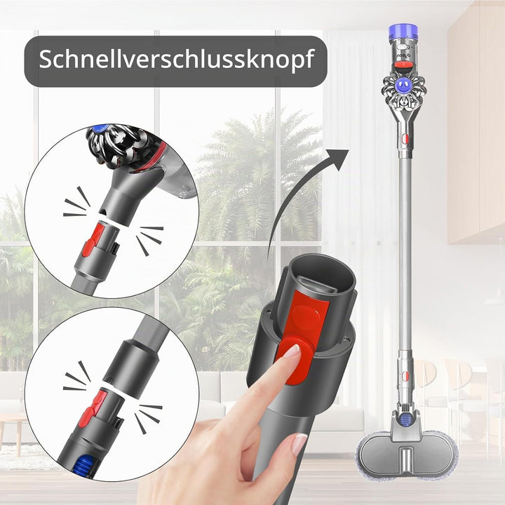 Verlängerungsrohr für Dyson V15 V11 V10 V8 V7 Saugrohr Ersatzteile Rohr Zubehör Staubsaugerrohr Tele