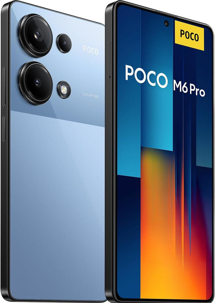 Poco M6 Pro Smartphone, 12+512GB Handy ohne Vertrag, 120Hz 6,67" AMOLED DotDisplay, 64MP OIS Dreifac