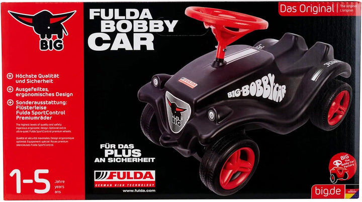 BIG-Bobby-Car Classic Fulda - Kinderfahrzeug mit Aufklebern im Fulda Design, für Mädchen und Jungen,