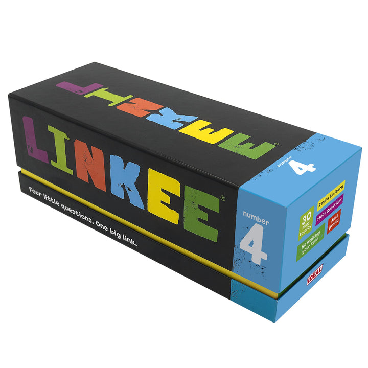 John Adams IDEAL, LINKEE Trivia Game: Four Little Questions, with one Big link!, Family Games, for 2