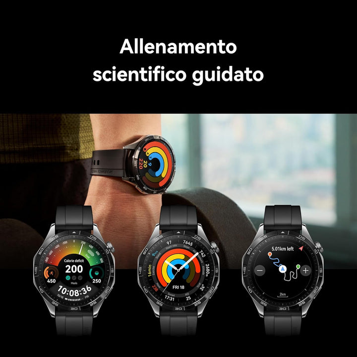 HUAWEI Watch GT 4 41mm, GPS, iOS & Android, Stainless Steel Case, Smartwatch, Bis zu 7 Tage Akkulauf