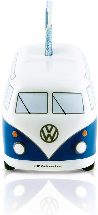 BRISA VW Collection - Volkswagen Spar-Büchse-Schwein-Dose im T1 Bulli Bus Samba Design (Classic Bus/