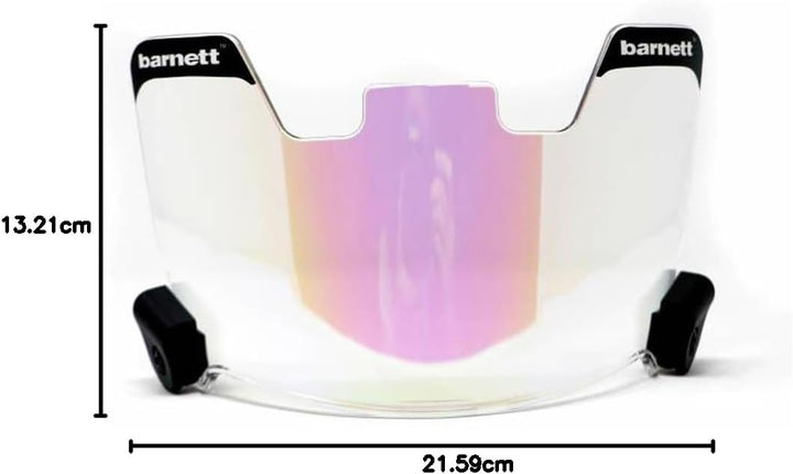 BARNETT Reve Visier Revo Orange American Football Helm