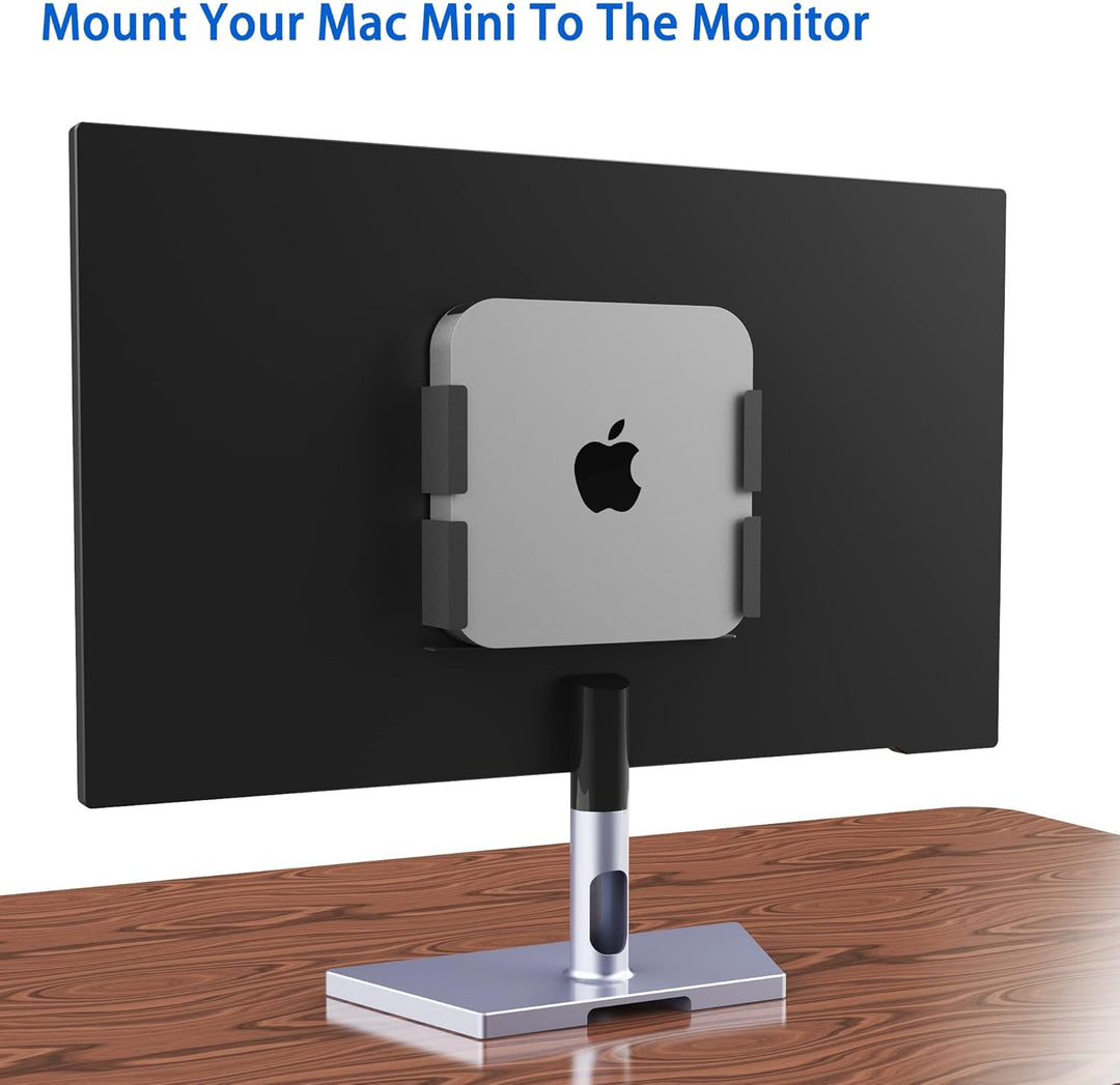 Hikig Mac Mini Halterung, Benutzerdefinierte Mac Mini Halterung aus Metall – Mac Mini Wandhalterung,
