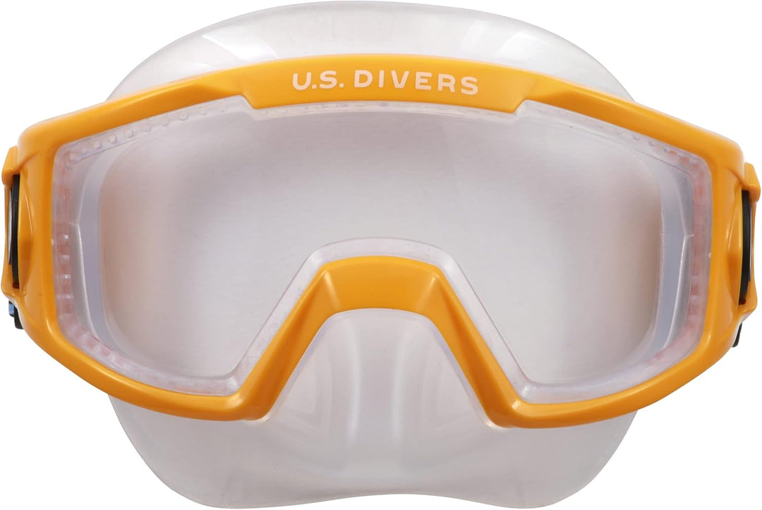US Divers | Schnorchel Combo Avila für Kinder ab 6+ | Maske und Schnorchel BLACK BLUE, BLACK BLUE