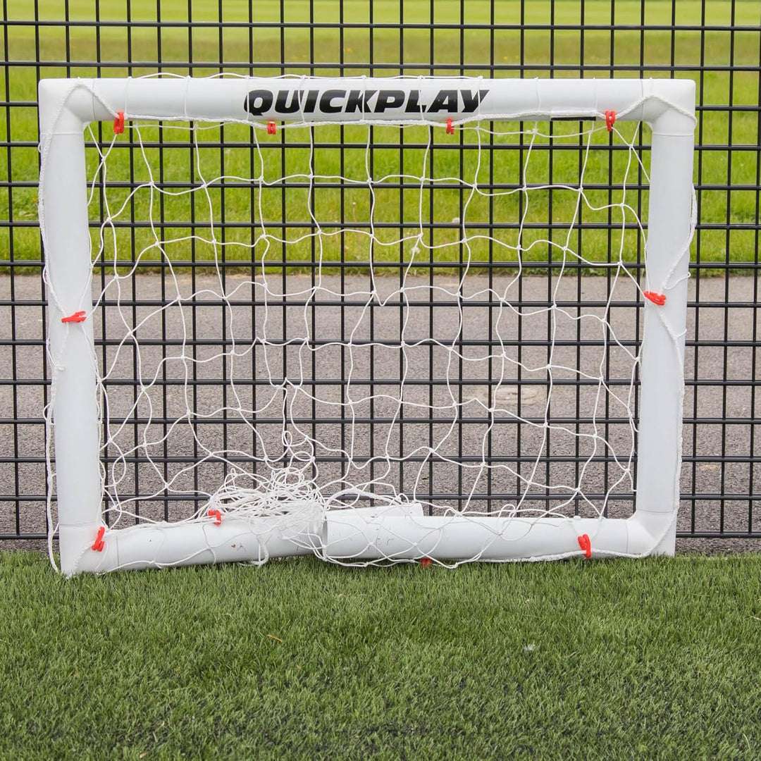 QUICKPLAY Q-Fold Fussballtor | 30 Sekunden Faltbares Fussballtore für Garten Kinder und Erwachsene D