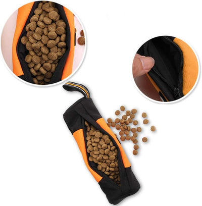 Pssopp Futterbeutel für Hunde Futterdummy Snack Dummy Oxford Stoff Robuster Trainingsdummy für Lecke