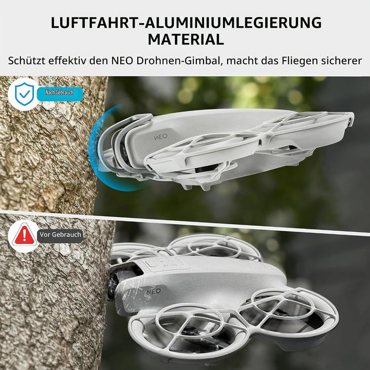 STARTRC Gimbal Bumper Guard für DJI Neo Zubehör, Aluminiumlegierung Antikollisionsschutz Schutzleist
