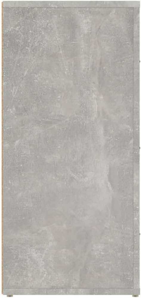 FIRBNUS Bücherschranks 40x33x70 cm Seitenschrank mit 3 Schubladen Beistellschrank Schubladenschrank