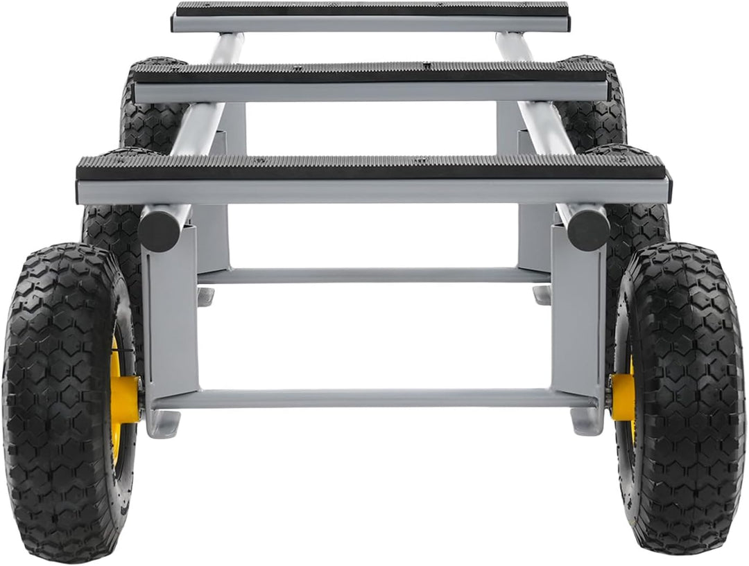 6 Rad Geländewagen, Bodenstehend 1200 lbs Kapazität Schwerlast Möbelwagen, für Häusern, Logistik, De
