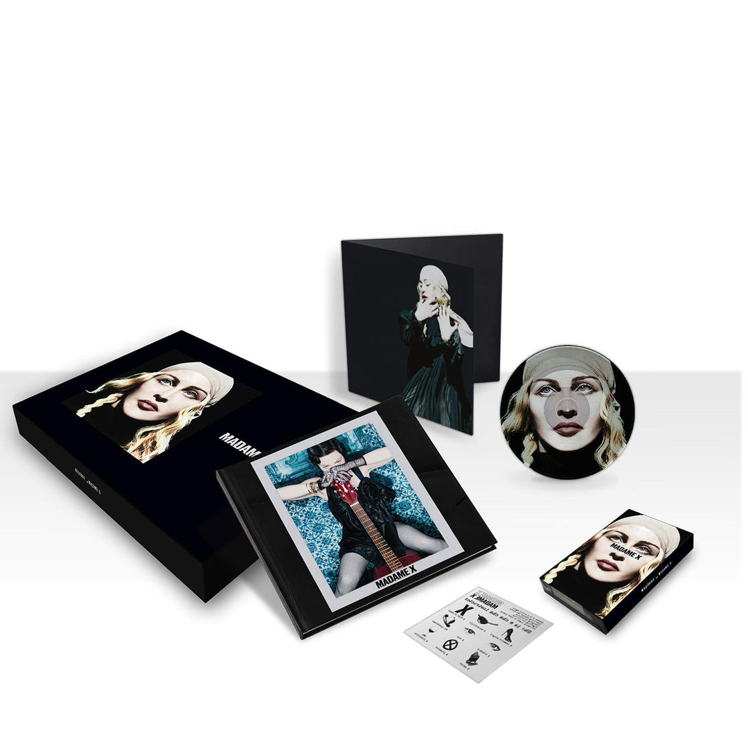 Madame X (Ltd. Deluxe Box Set inkl. Ltd. Deluxe 2CD (Hardcover), Kassette, 7 inch Picture Disc, Post