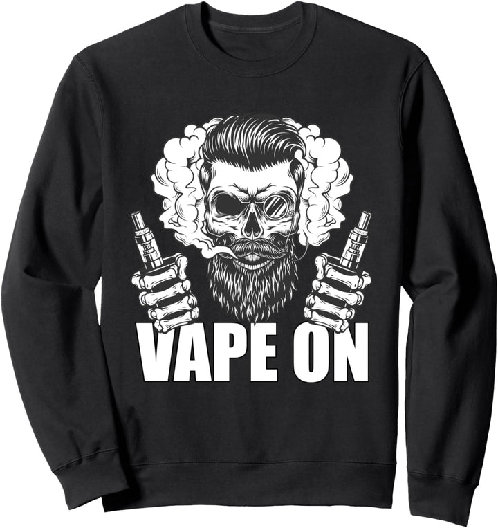 Vape Design Vape On Dampfer Outfit Ezigarette Vaper Sweatshirt