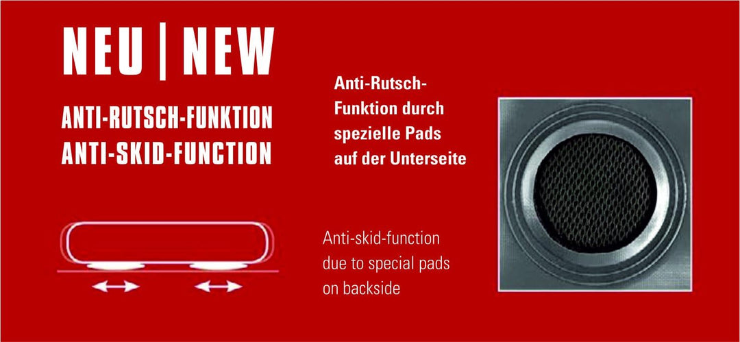 High Peak Unisex Cross Beam Double extra long Luftbett, mit integrierte Fusspumpe und Anti-Rutsch Fu