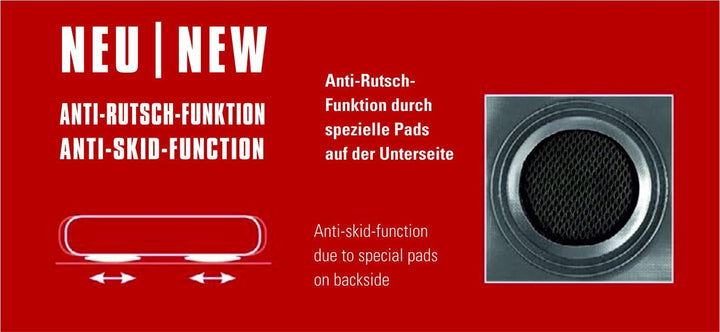 High Peak Unisex Cross Beam Double extra long Luftbett, mit integrierte Fusspumpe und Anti-Rutsch Fu