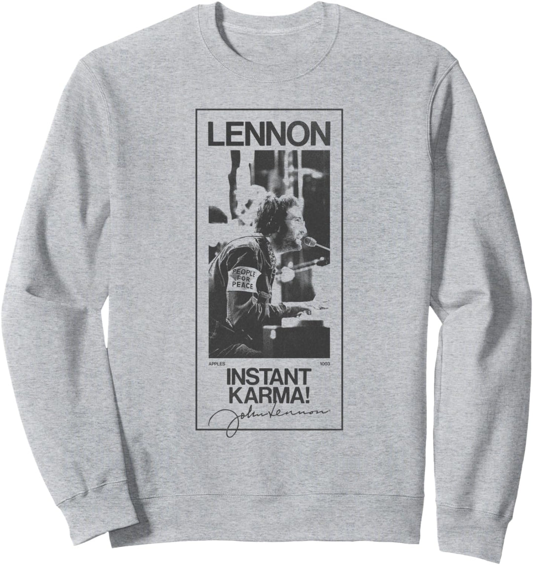 John Lennon - Karma-Signatur Sweatshirt