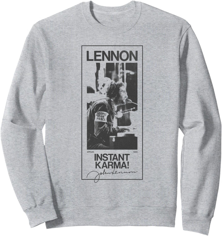 John Lennon - Karma-Signatur Sweatshirt