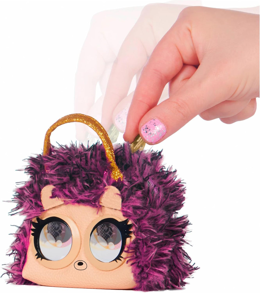 Purse Pets Micro – 2 Mikrofone – Mini-Begleiter für Handtaschen – 2 kleine Tiere zum Aufhängen Gürte