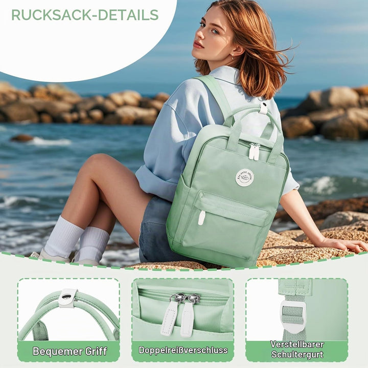 HYC00 Schultaschen Schulrucksack Teenager Mädchen Jungen Schulranzen College-Rucksack Schultasche Mä