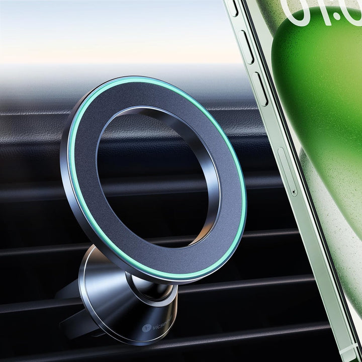 VICSEED Vollmetall Handyhalterung Auto Magnet für Mgasafe Autohalterung [20xN55 Stärkste Magneten] L